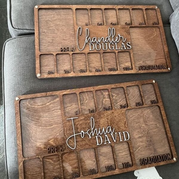 Pre K to Graduation School Picture Frame | Grade School Photo Frame