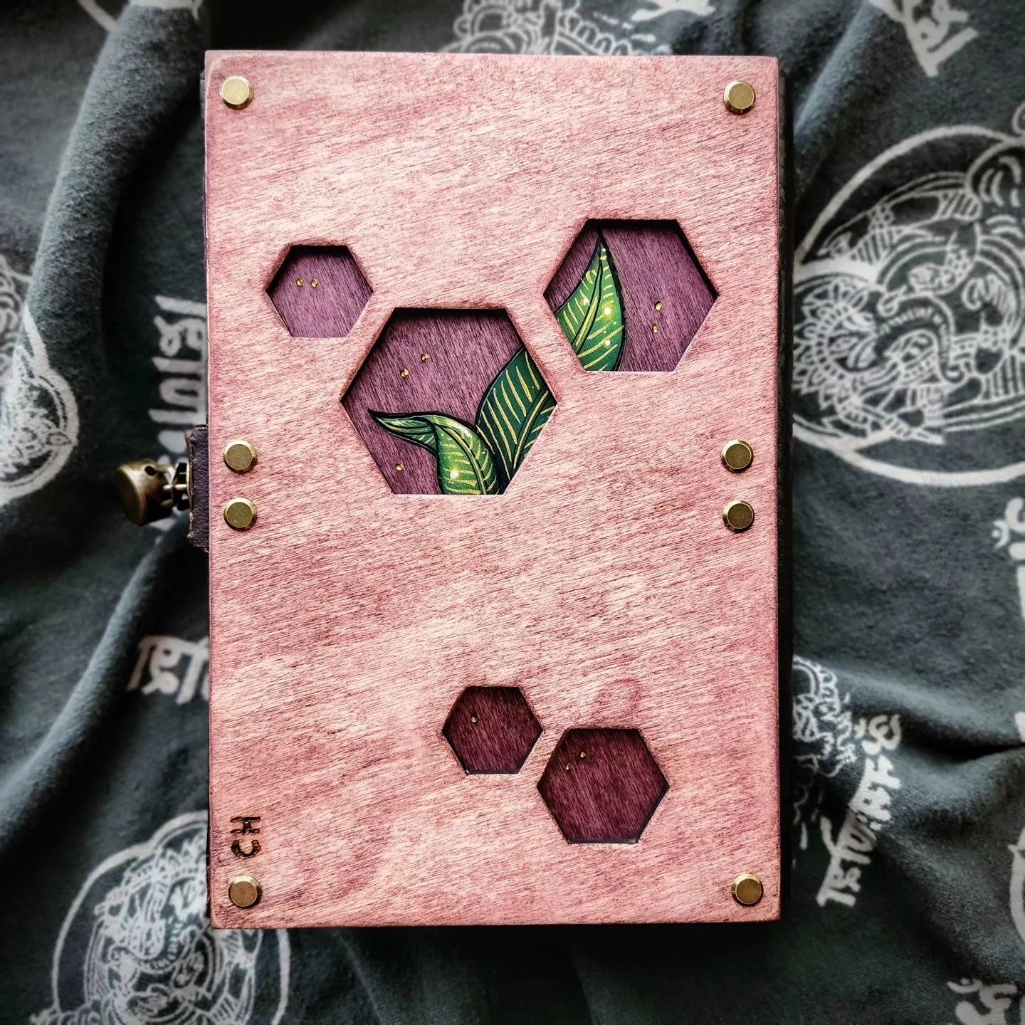 2023💀Mushroom &  Sunflower🌻 Skull Hidden Key Journal