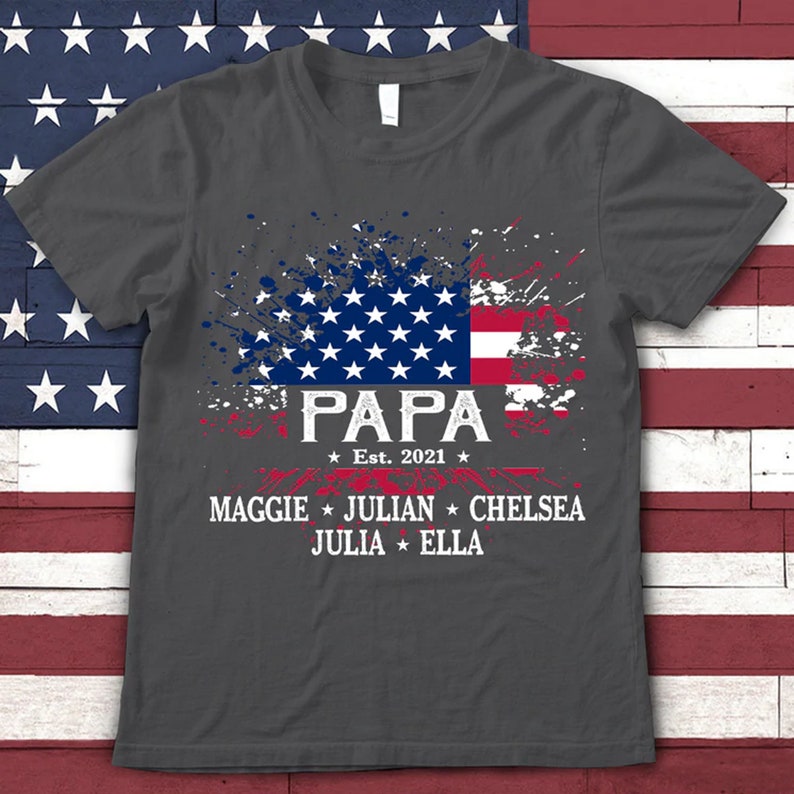 Fathers Day Gift,Custom Dad Shirt