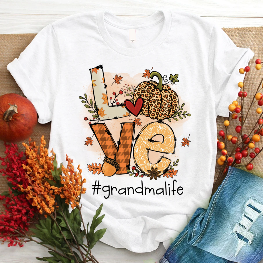 2022 Trend grandma life Autumn T-Shirt