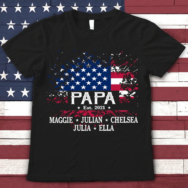 Fathers Day Gift,Custom Dad Shirt