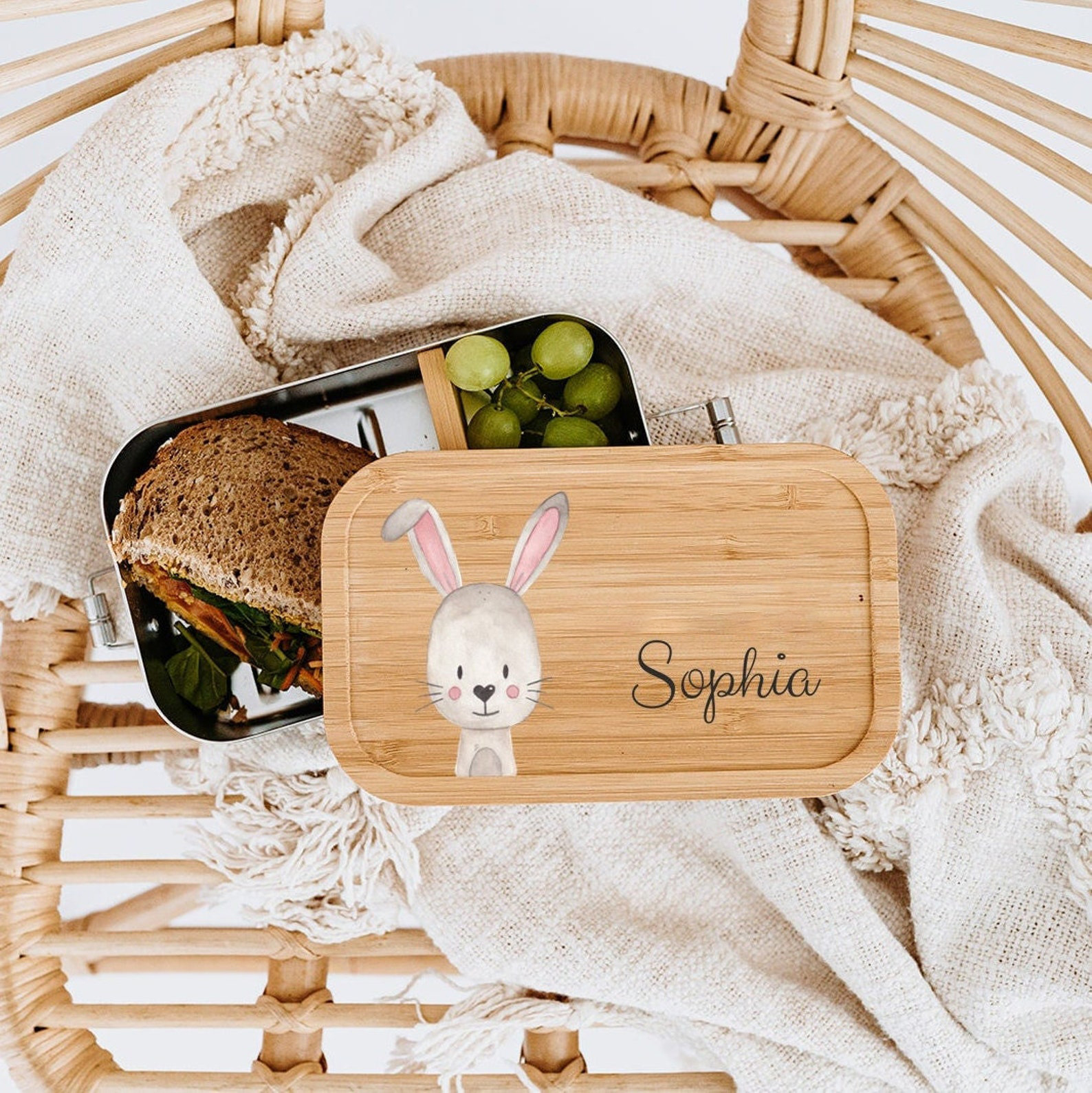 Personalized Children's Stainless Lunch Box | KKToy21