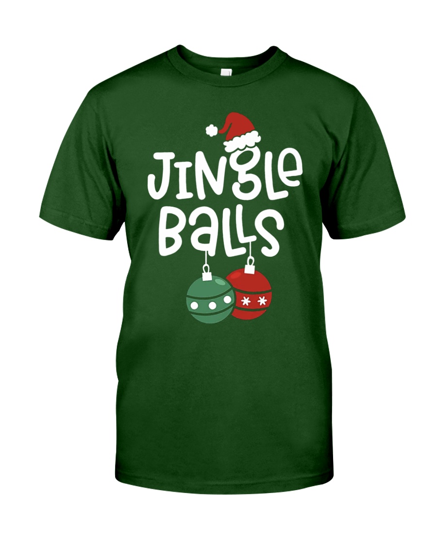 Perfect Couple Shirts: Jingle Balls - Tinsel Tits Matching Couple Shirts Classic T-Shirt