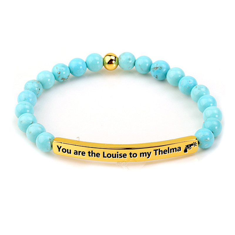 For Friend - Ride Or Die Bead Lettering Bracelet