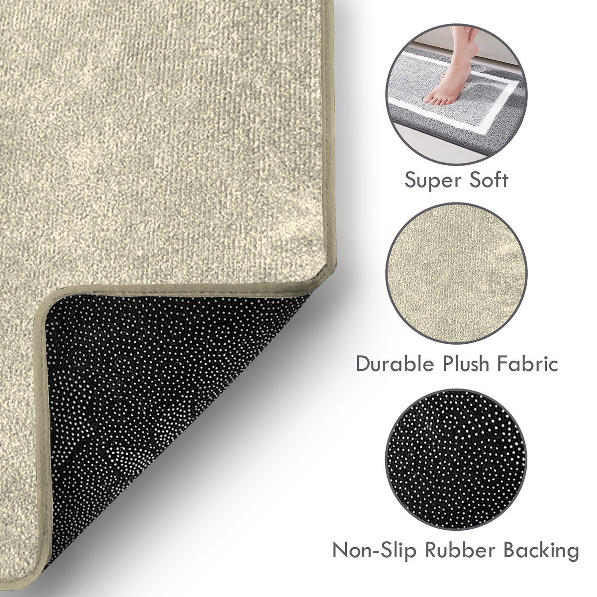 Personalized Elegant Family Home Serve The Lord Doormat