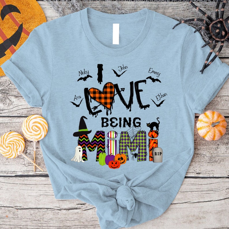 Personalized Love Being Mimi Shirt