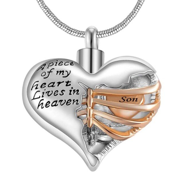 ❤️Last Day Special Sale 70% OFF - A piece of my heart lives in heaven Necklace
