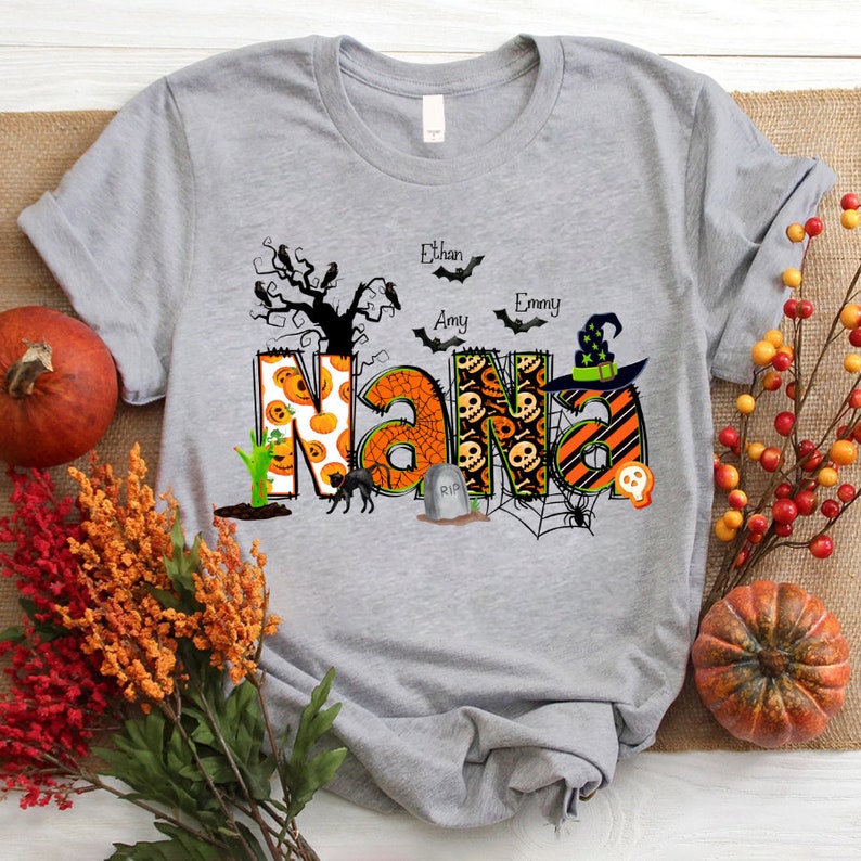 Personalized Nana Halloween Shirt