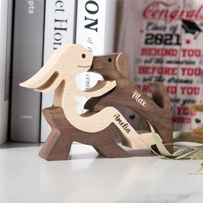 Personalized Custom Wooden Pet Carvings - Gift For Pet Lovers