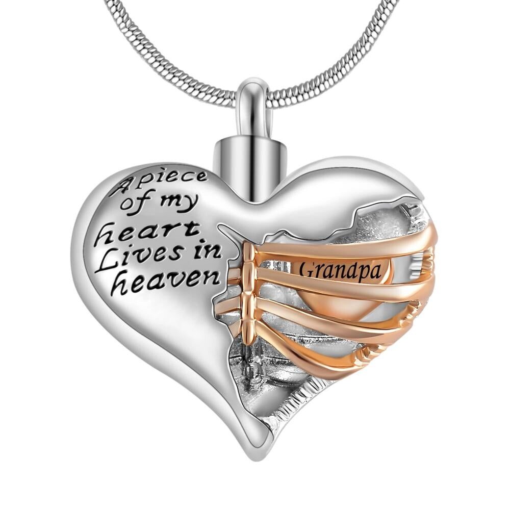 ❤️Last Day Special Sale 70% OFF - A piece of my heart lives in heaven Necklace