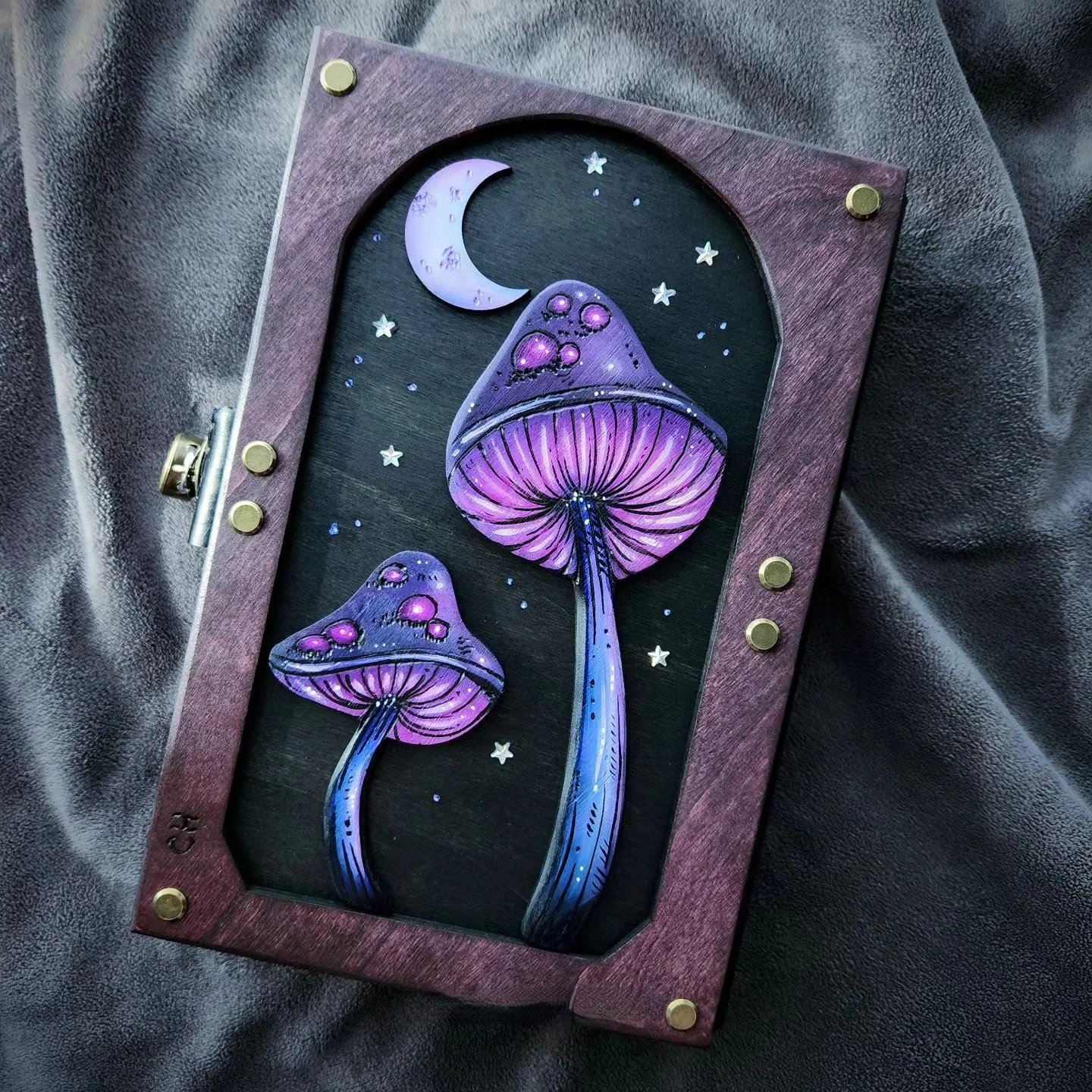 2023💀Mushroom &  Sunflower🌻 Skull Hidden Key Journal