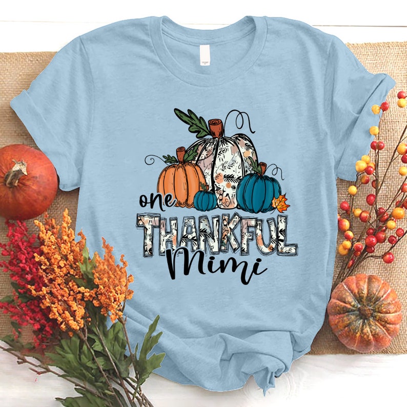 Personalized Thankful Grandma Pumpkin Shirt