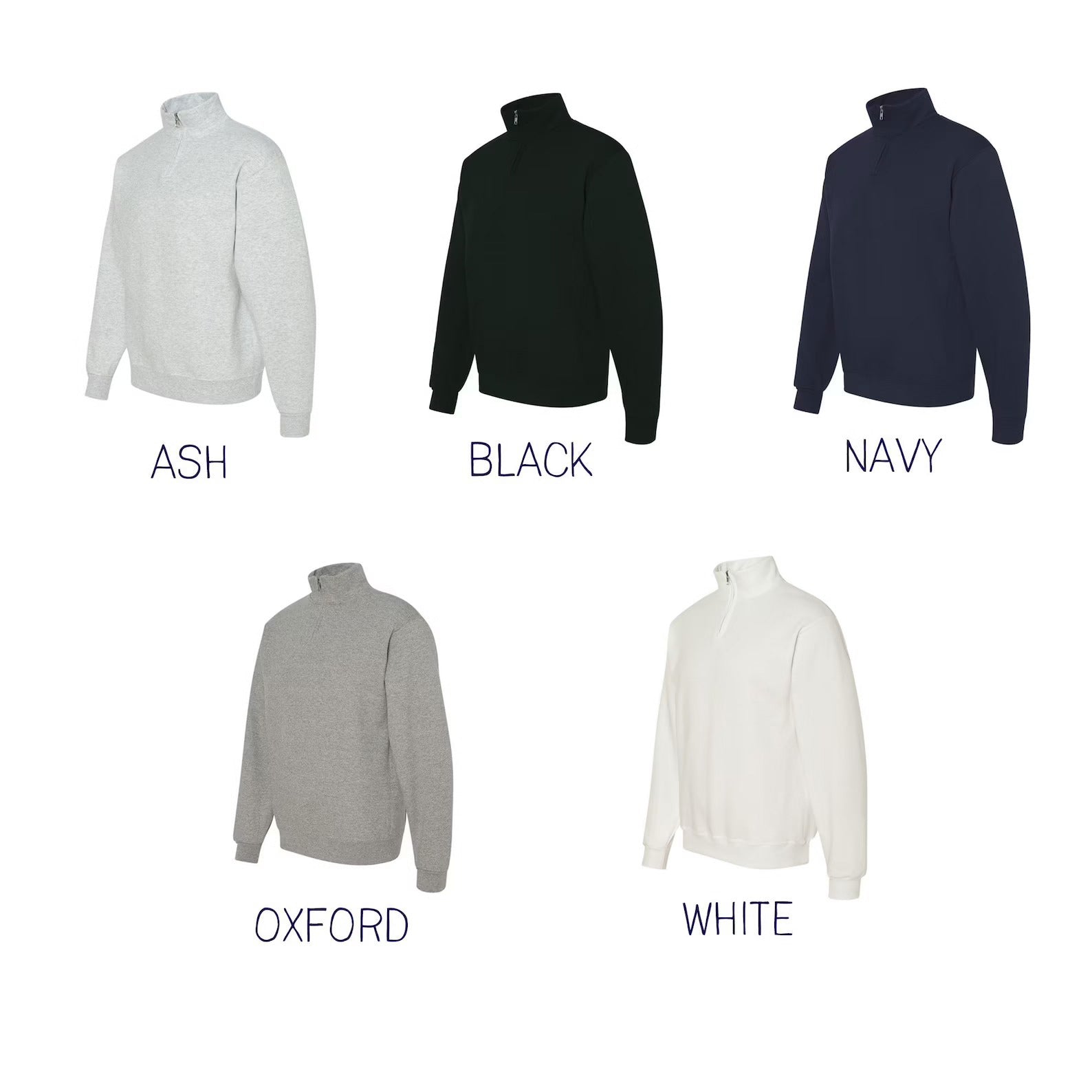 NEW | Personalized Teacher Quarter Zip Sweatshirt