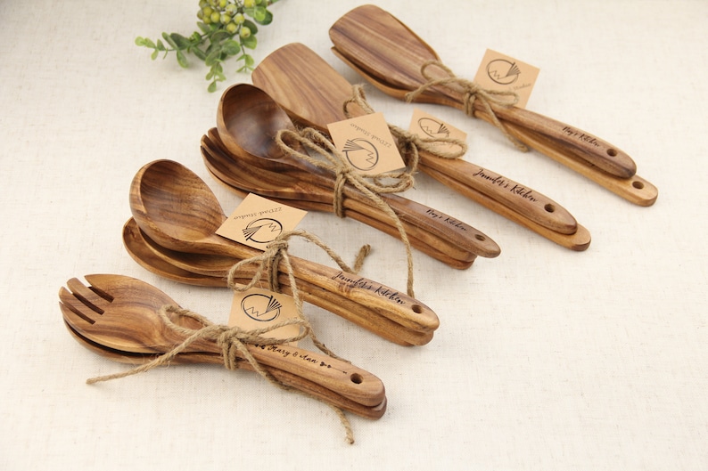 Personalized Wooden Spoon Set