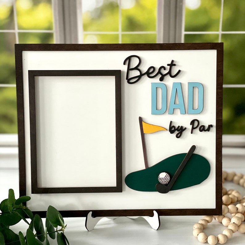 Father's Day Gift, Sports Themed Dad Picture Frame, Gift For Him