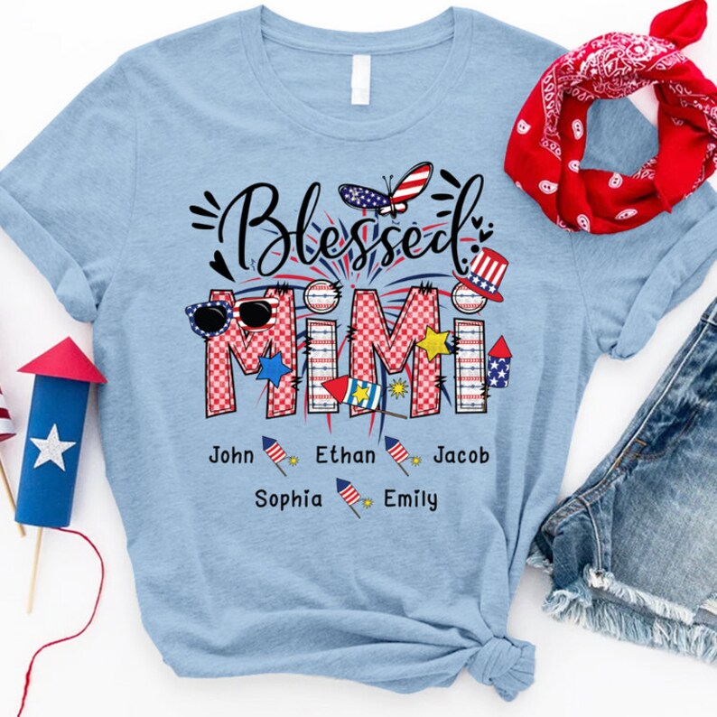 Personalized Patriotic 4th of July Shirt For Independence Day