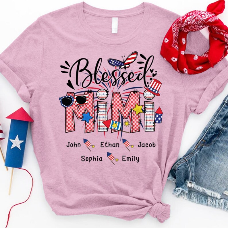 Personalized Patriotic 4th of July Shirt For Independence Day