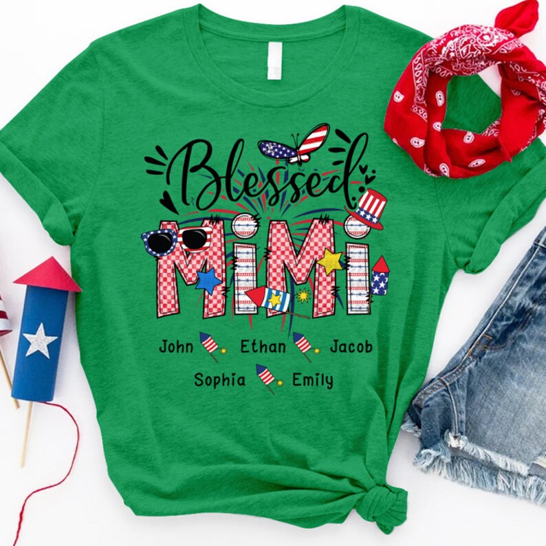 Personalized Patriotic 4th of July Shirt For Independence Day
