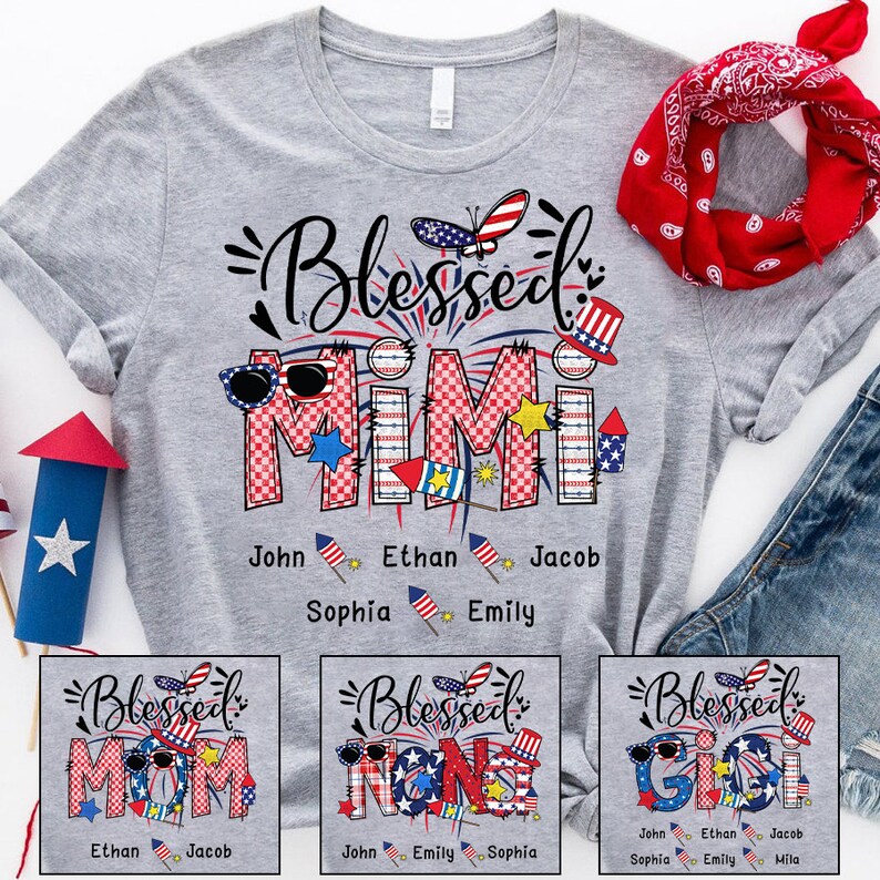 Personalized Patriotic 4th of July Shirt For Independence Day
