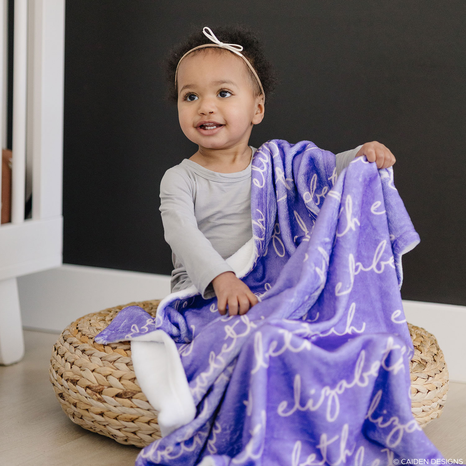 🎁High Quality Personalized Super Soft Name Family Blanket