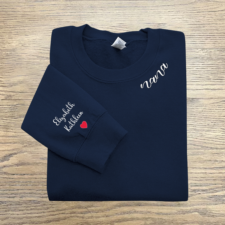 Godmerch Gifts For The Loved Ones Embroidered Sweatshirt