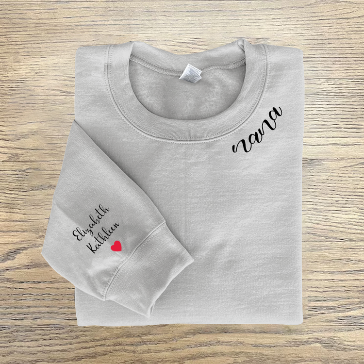 Godmerch Gifts For The Loved Ones Embroidered Sweatshirt