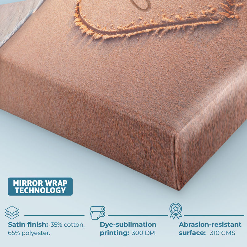 Beach Life Is Better With You - Couple Personalized Custom Horizontal Poster - Gift For Husband Wife, Anniversary