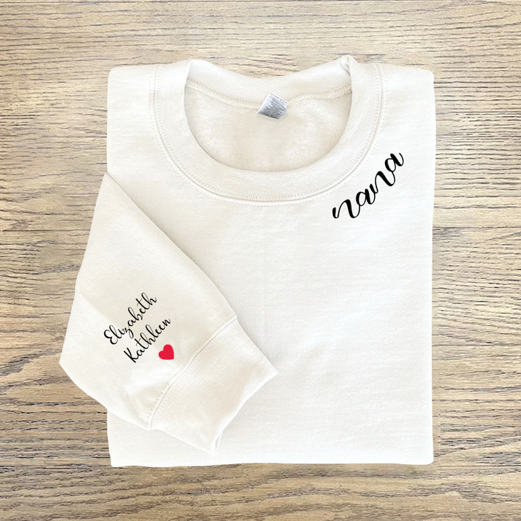 Godmerch Gifts For The Loved Ones Embroidered Sweatshirt