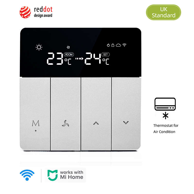 Mi Home/Smart life Piano Keys Air Conditioner Smart Thermostat | Heatcold