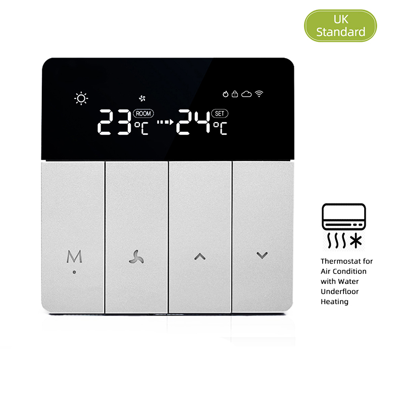 Mi Home/Smart Life Piano Keys Air Conditioner with Water underfloor heating Smart Thermostat | Heatcold