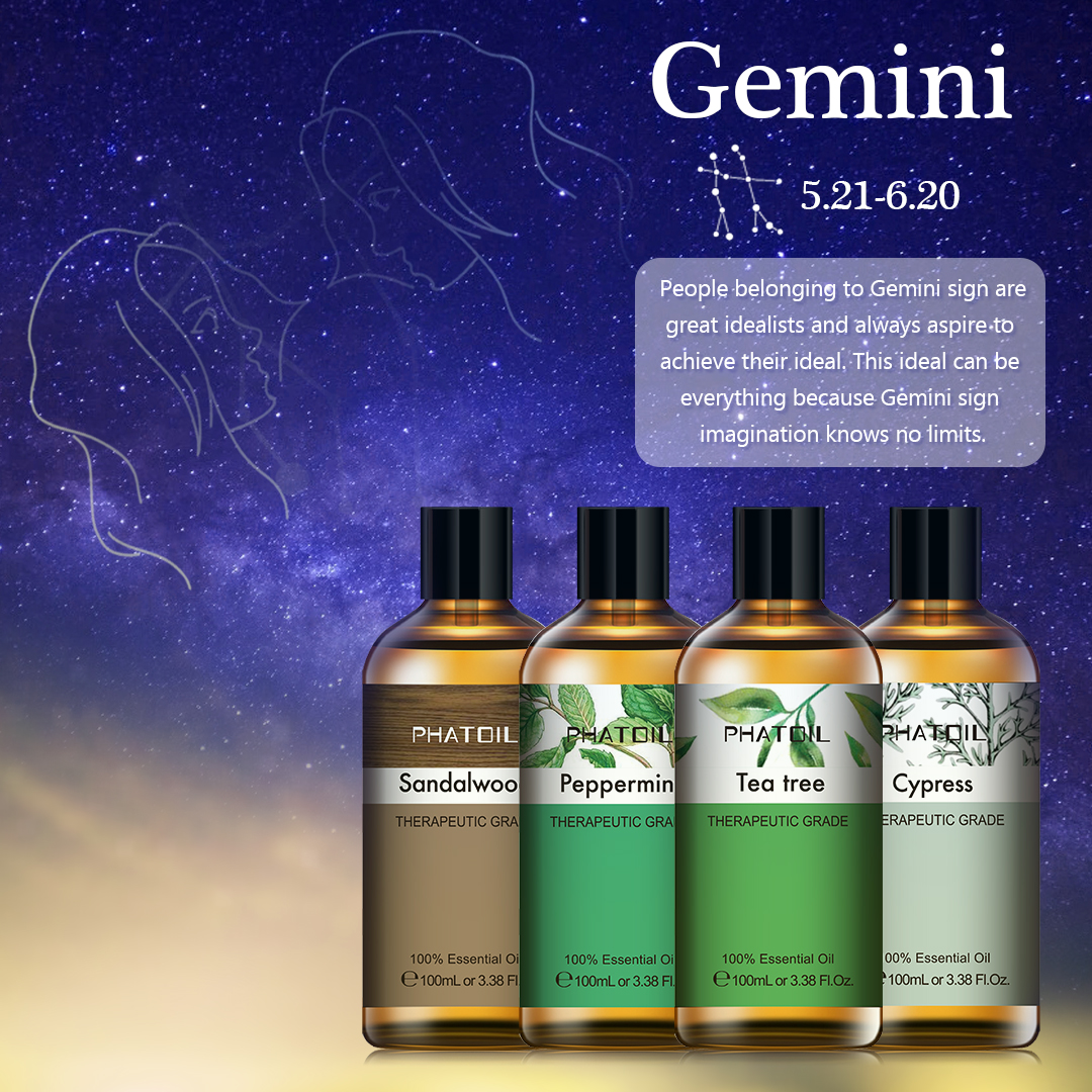 Gemini Essential Oil Combination