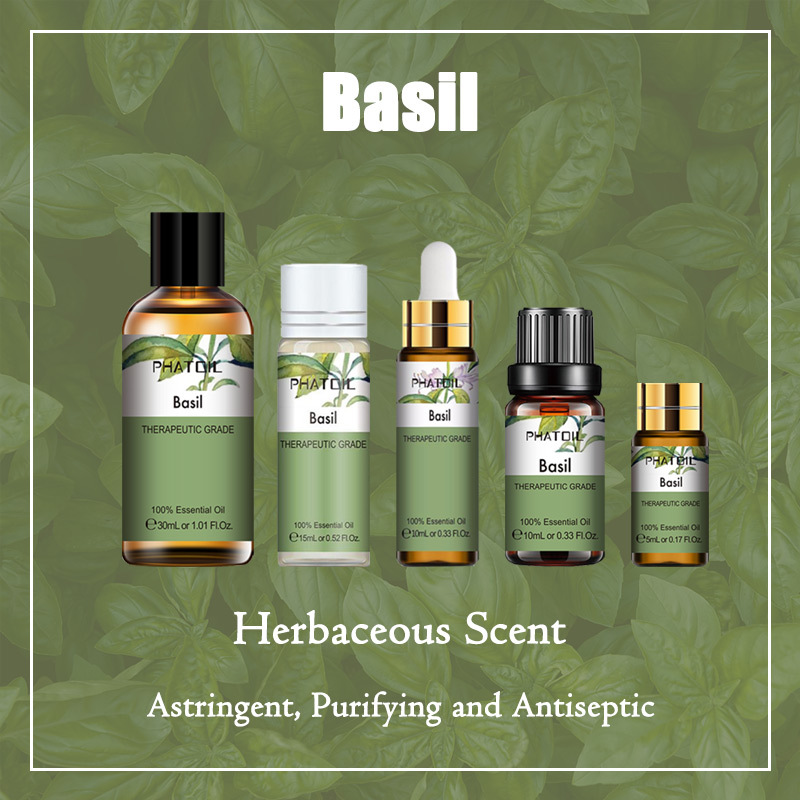 Basil Essential Oil（Herbaceous Scent）