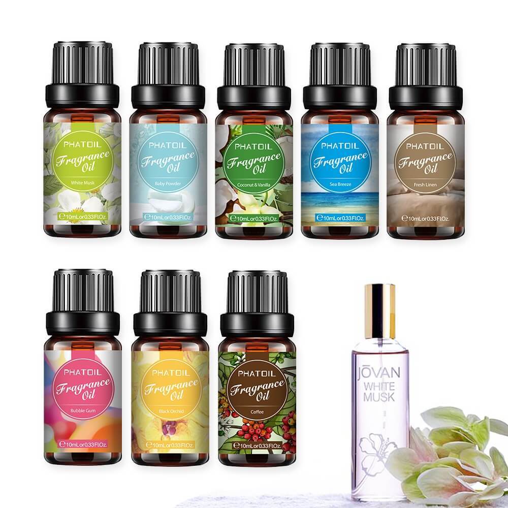 10ml Fragrance Oils (19 Fragrances Quick Choice Link)