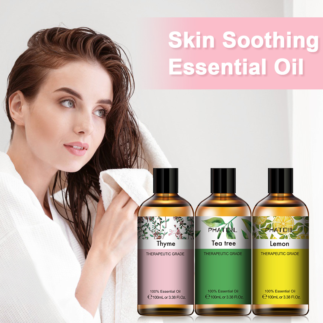 100ml×3pcs Skin Soothing Essential Oil Blends