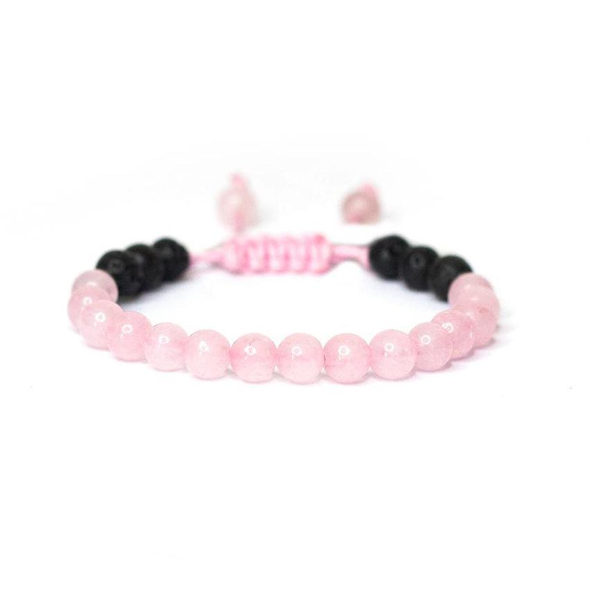 Rose Quartz Diffuser Bracelet