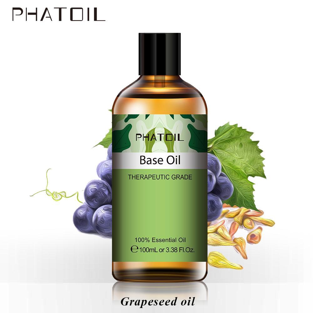 Base oil/Carrier oil: Grapeseed Oil