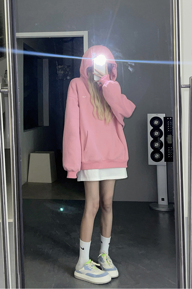 多色無地パーカー Lostpink 多色無地パーカー Lostpink