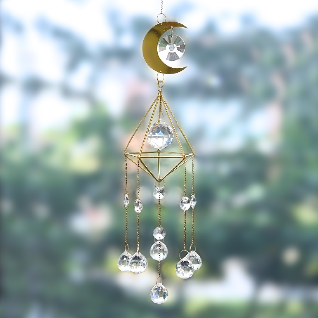 Handmade Crystal Suncatcher Pendant