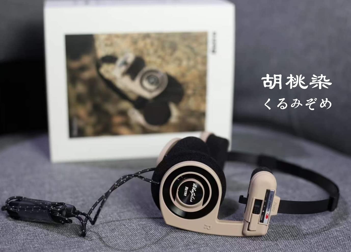 3APLUS Retro ヘッドホン Bluetooth接続 ワイヤレスヘッドホン