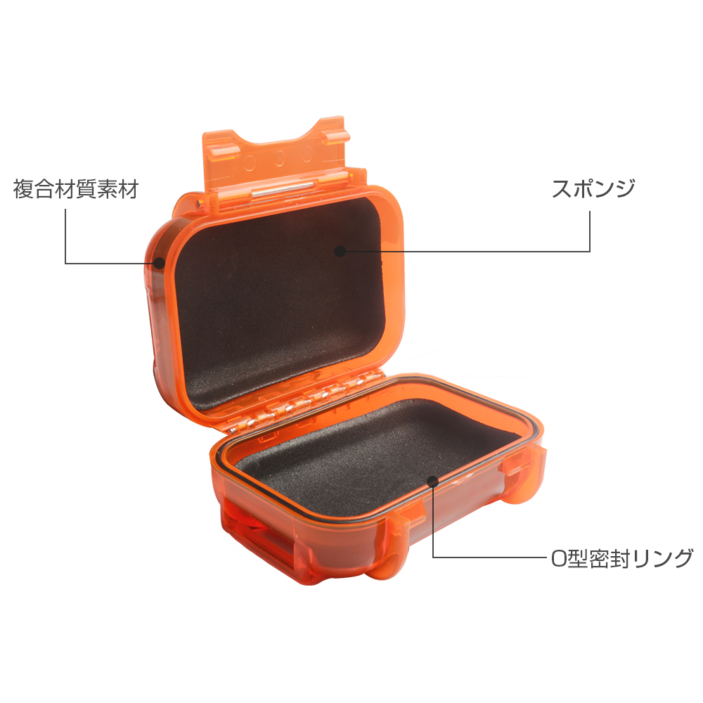 okcsc WST イヤホンケース 小物収納 防水仕様