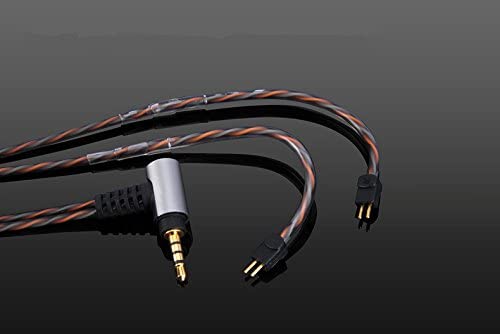  UM3X W4R 対応用 アップグレードケーブル 0.78mm 2pin 交換ヘッドホンケーブル (3.5mmステレオミニプラグ)