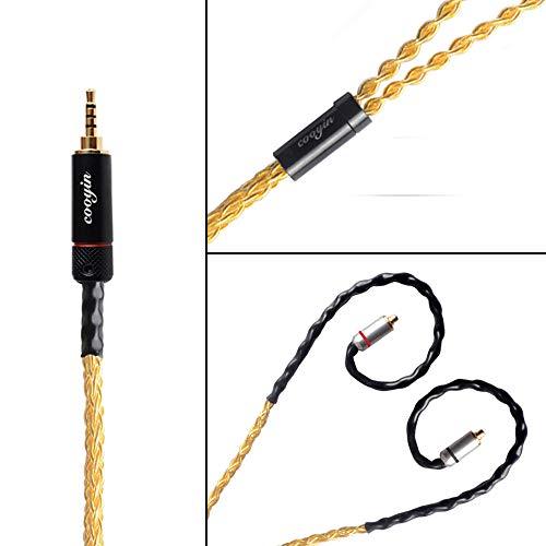 cooyin 8芯 金メッキ単結晶銅 リケーブル