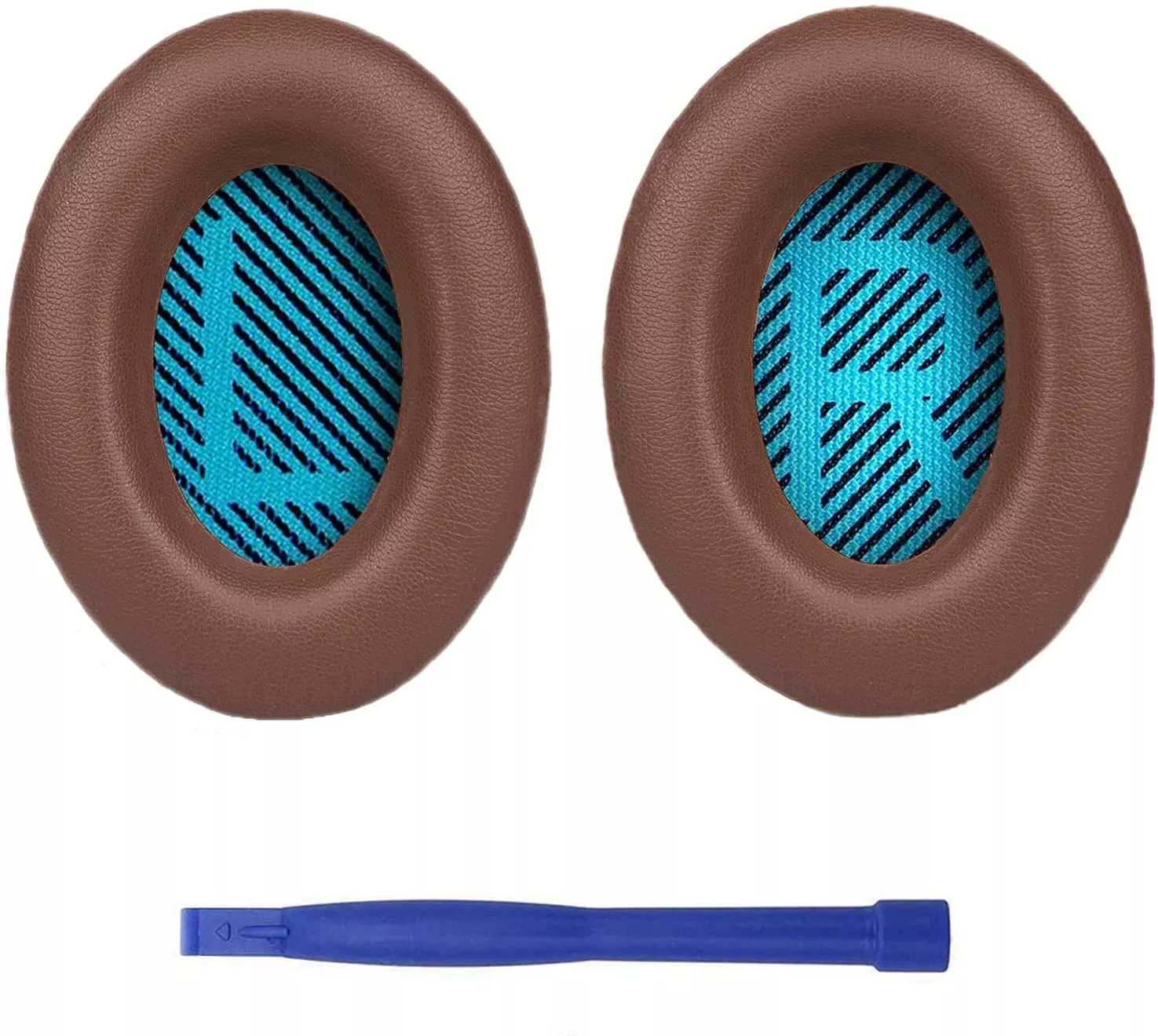 イヤーパッド イヤークッション 交換用 QC15 QC25  QC35  QC2 AE2  SoundTrue &amp; SoundLink Around Earに対応 革 ヘッドフォンに適用 遮音 メモリフォーム