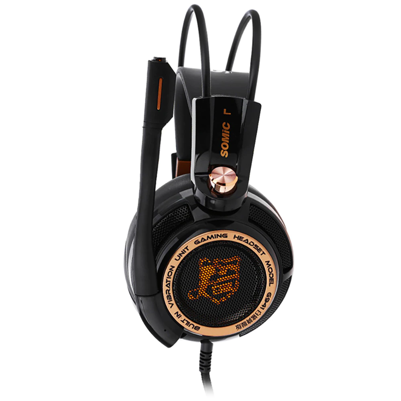 Gamear G941 ゲーミングヘッドセット ヘッドホン 7.1ch ゲーム用 高音質 マイク位置360度調整可能 LED付き マイクつき