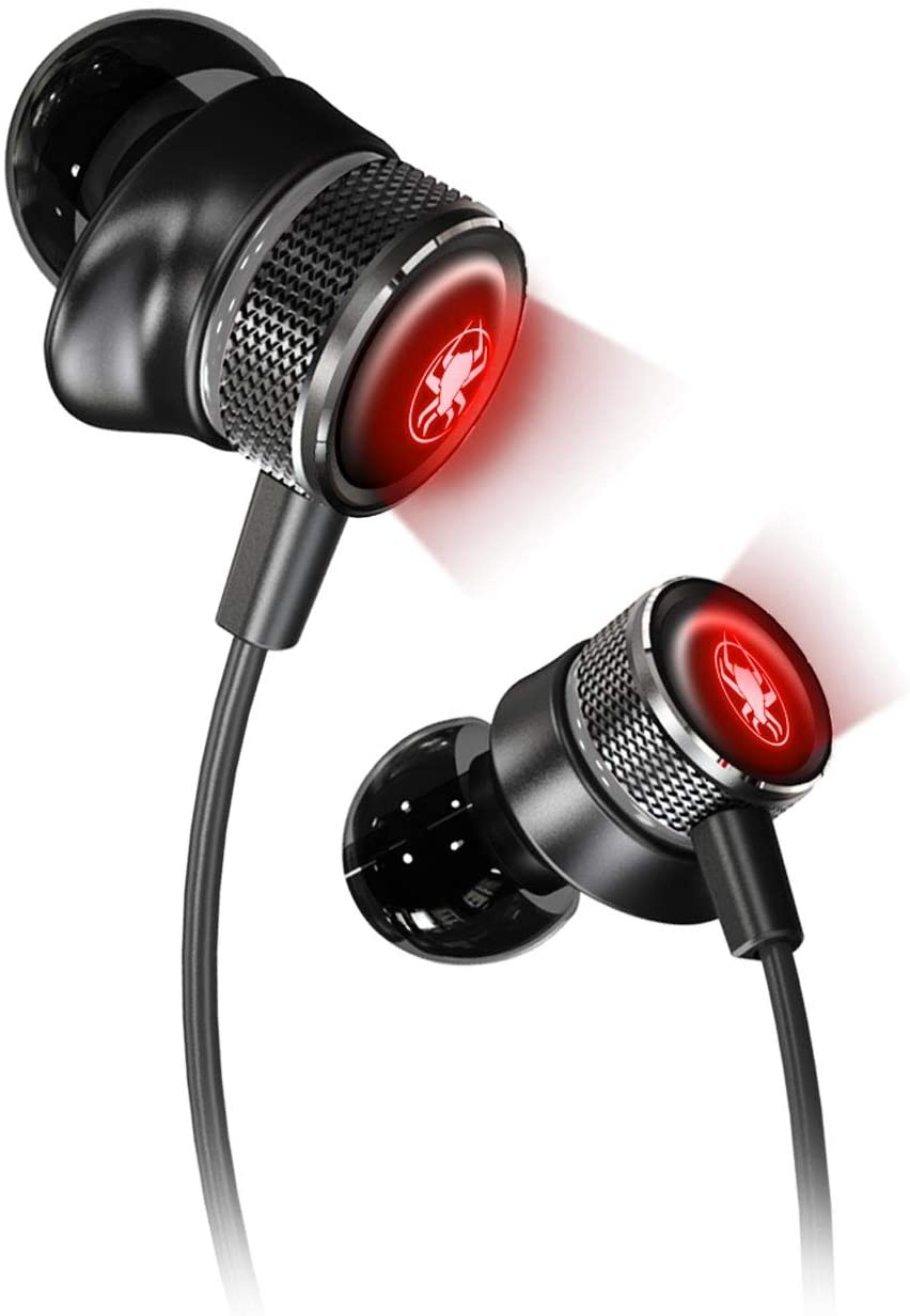 Plextone ワイヤレスイヤホン ゲーミングヘッドセット LED発光