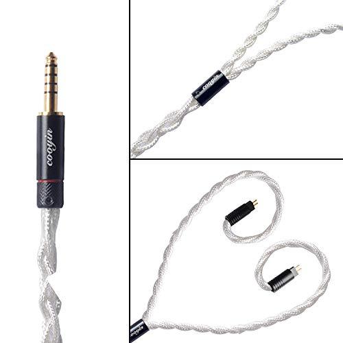 cooyin 4芯 銀メッキ単結晶銅 リケーブル