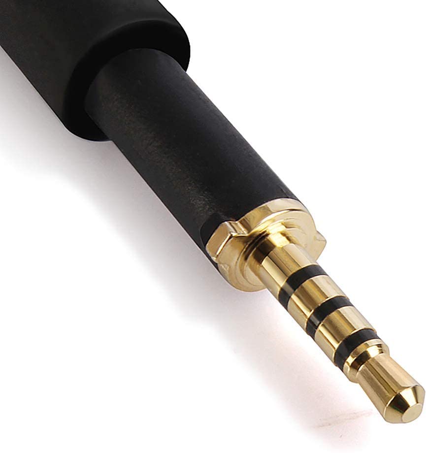  Earmax K450 リケーブル イヤホンケーブル OFC銀メッキ 着脱ケーブル 高分子材料 交換ケーブル 3股手編み アップグレードケーブル マイク付き AKG K450、K451、K452、Q460、K480イヤホンに対応