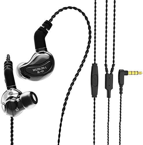 BLON BL-01 HIFI 10mm ファイバー ダイヤフラム ダイナミックドライバー イヤイヤー ランニングイヤホン 2PIN 取り外し可ケーブルイヤホン