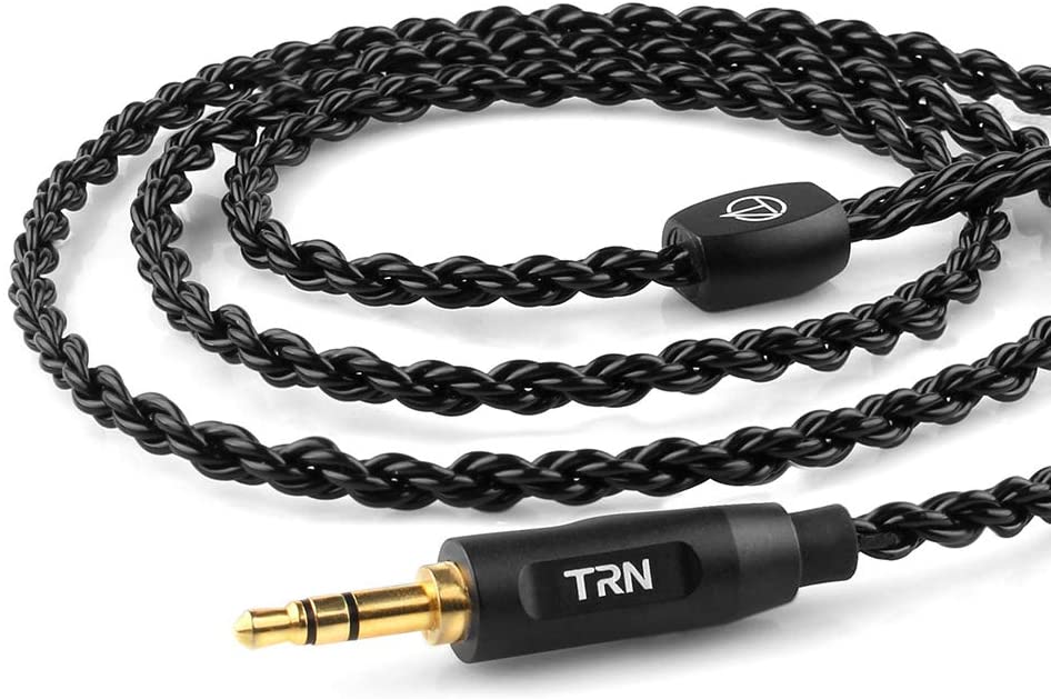 okcsc T3 2Pin/MMCX リケーブル 0.75mm ケーブル イヤホンケーブル 交換用ケーブル 6芯 マイク付き