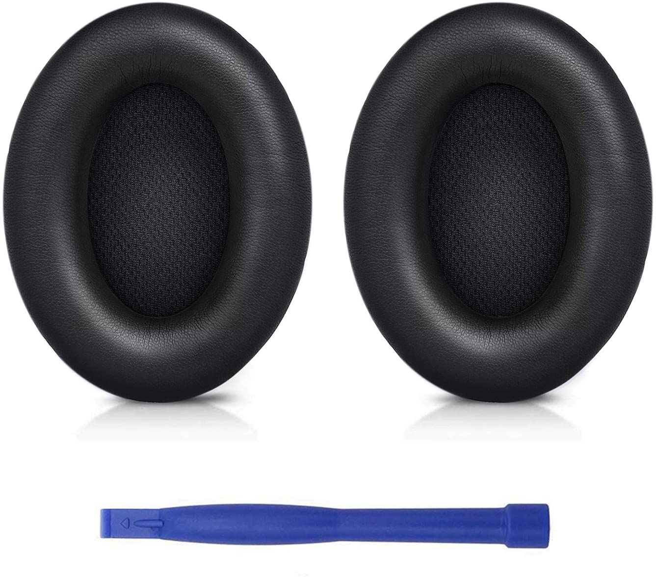 イヤーパッド イヤークッション 交換用 QC15 QC25  QC35  QC2 AE2  SoundTrue &amp; SoundLink Around Earに対応 革 ヘッドフォンに適用 遮音 メモリフォーム